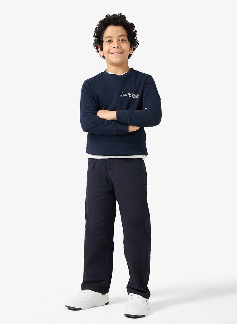 جاك وجونز جونيور كنزة جيوكي برقبة دائرية للأطفال - Image 4